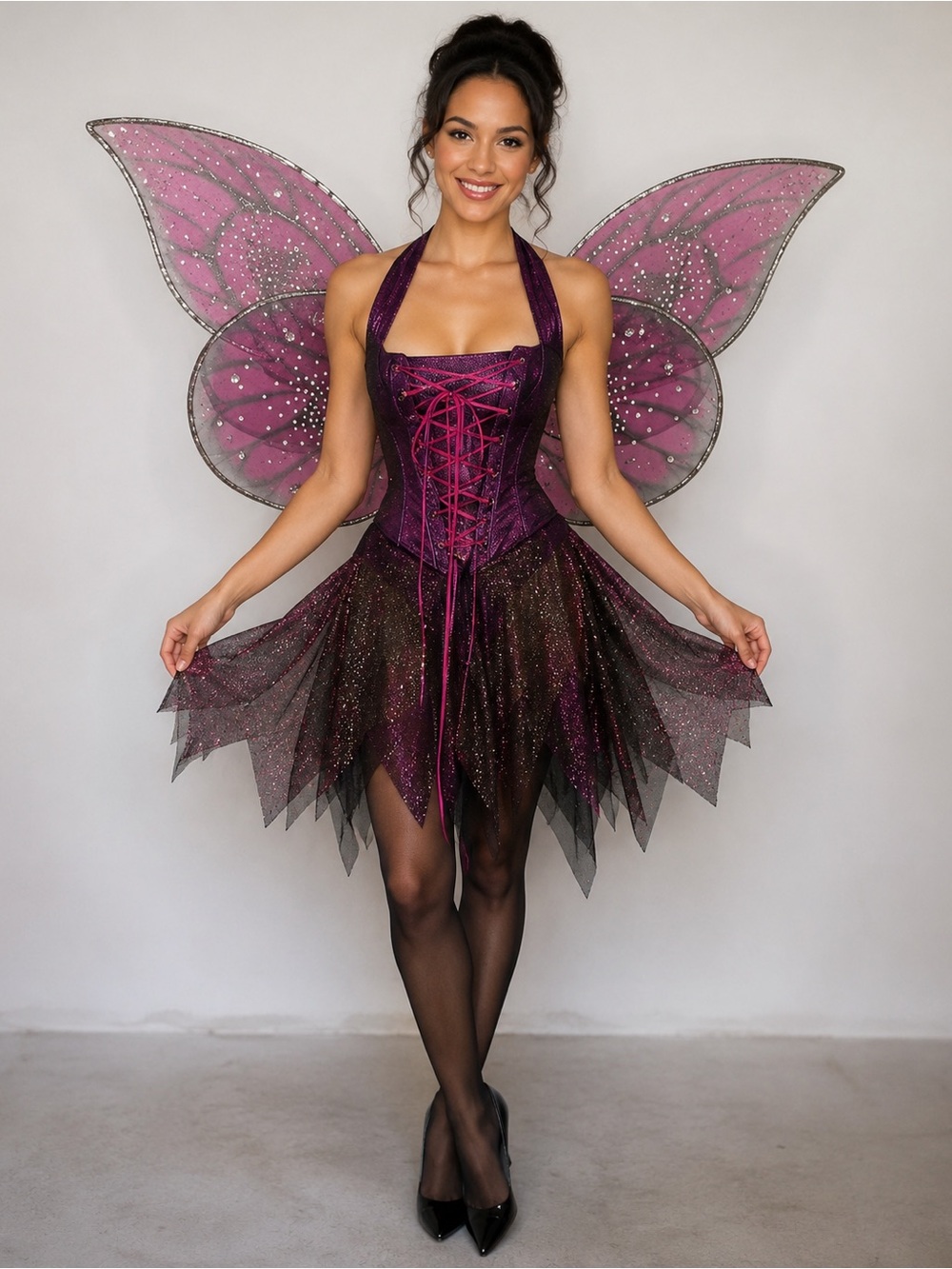 Trashy Lingerie Dark Fairy Costume